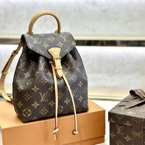 <AUTHENTIC>Louis Vuitton Montsouris PM Monogram Canvas Backpack